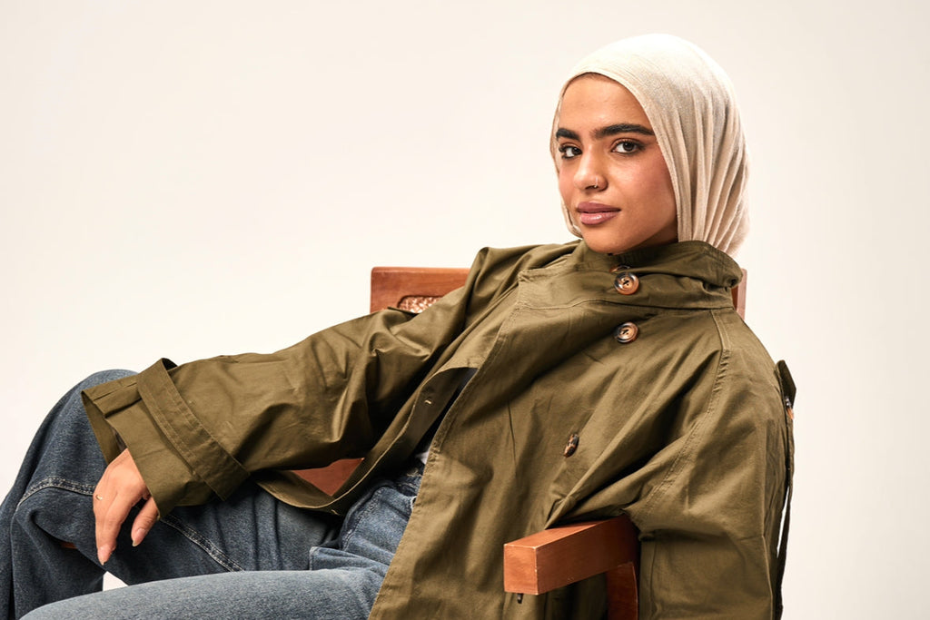 Oliva trench coat