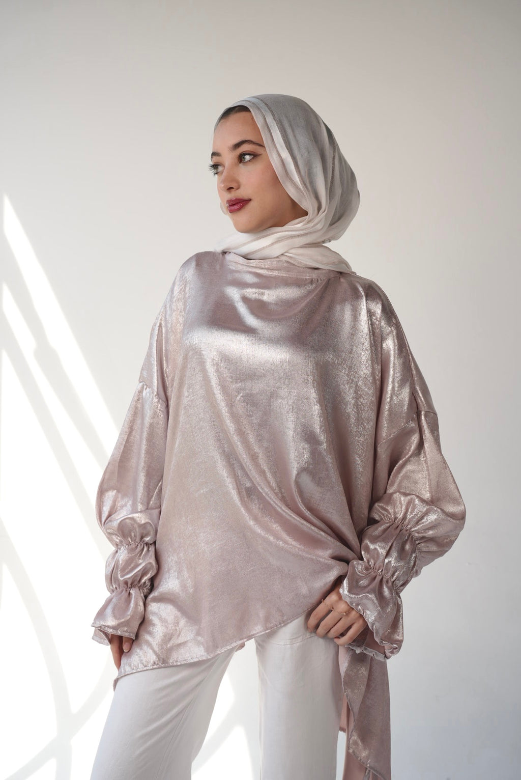 Shiny Rose Blouse