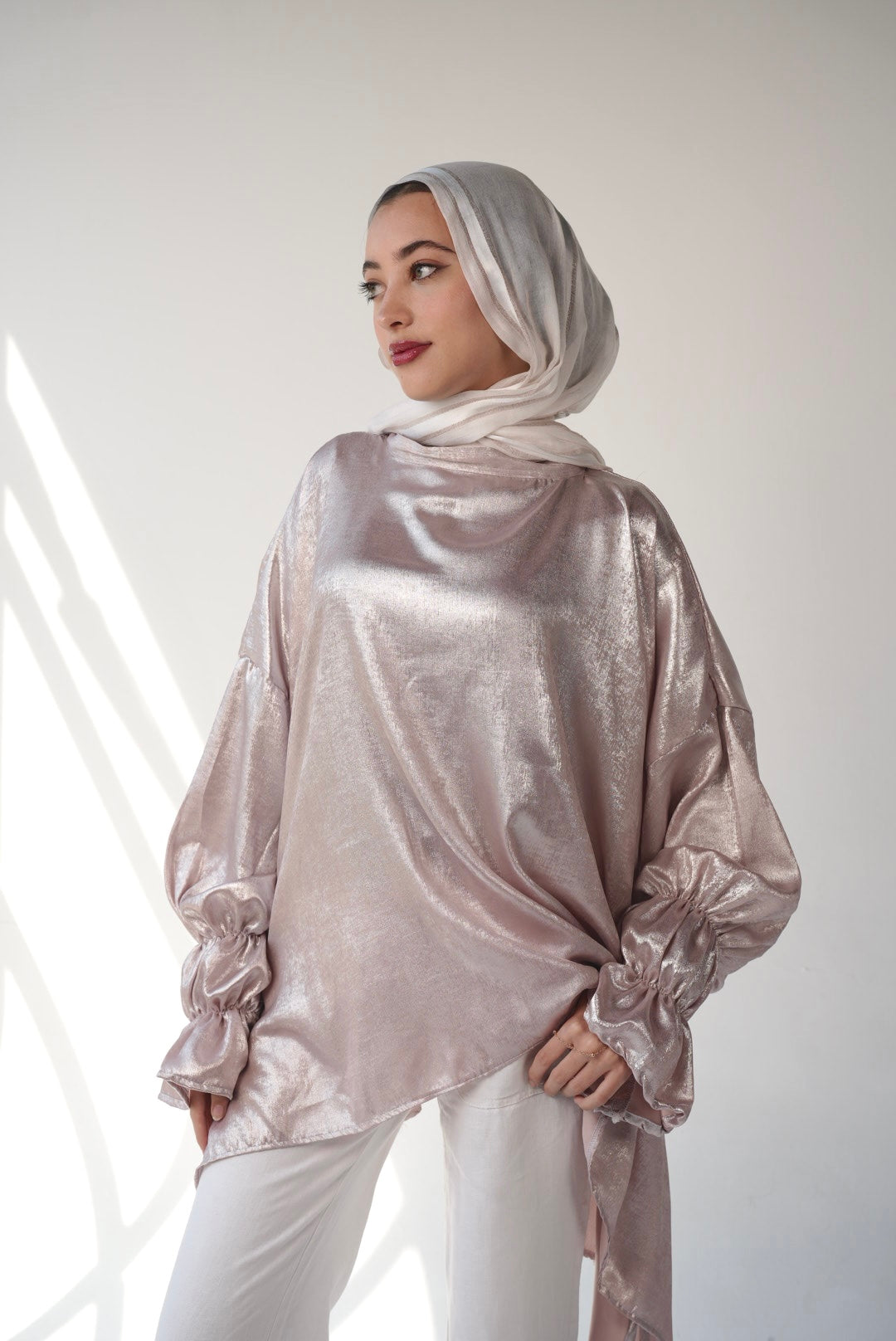 Shiny Rose Blouse
