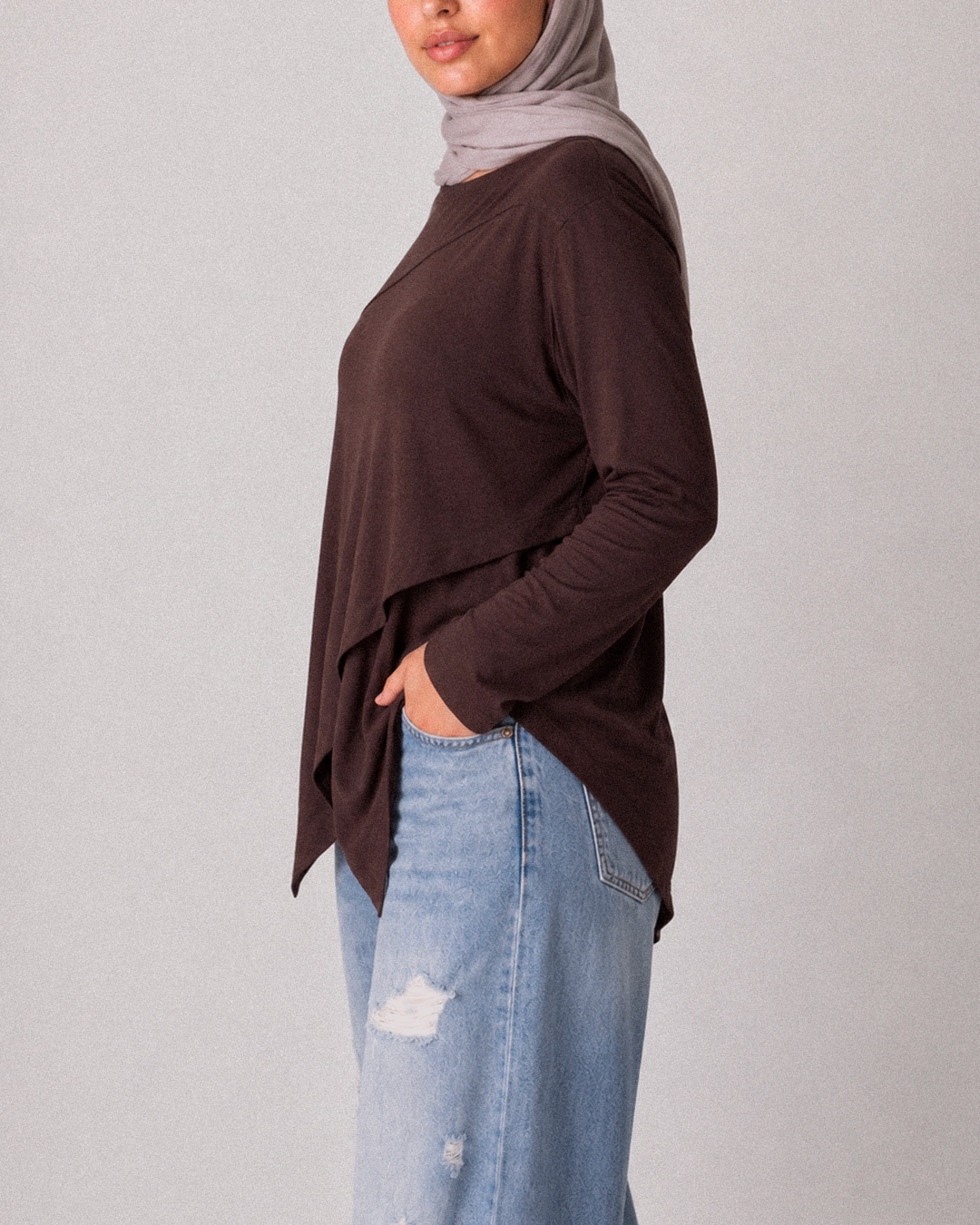 Cotton double layered blouse