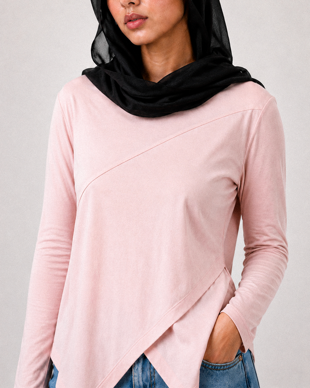 Cotton double layered blouse