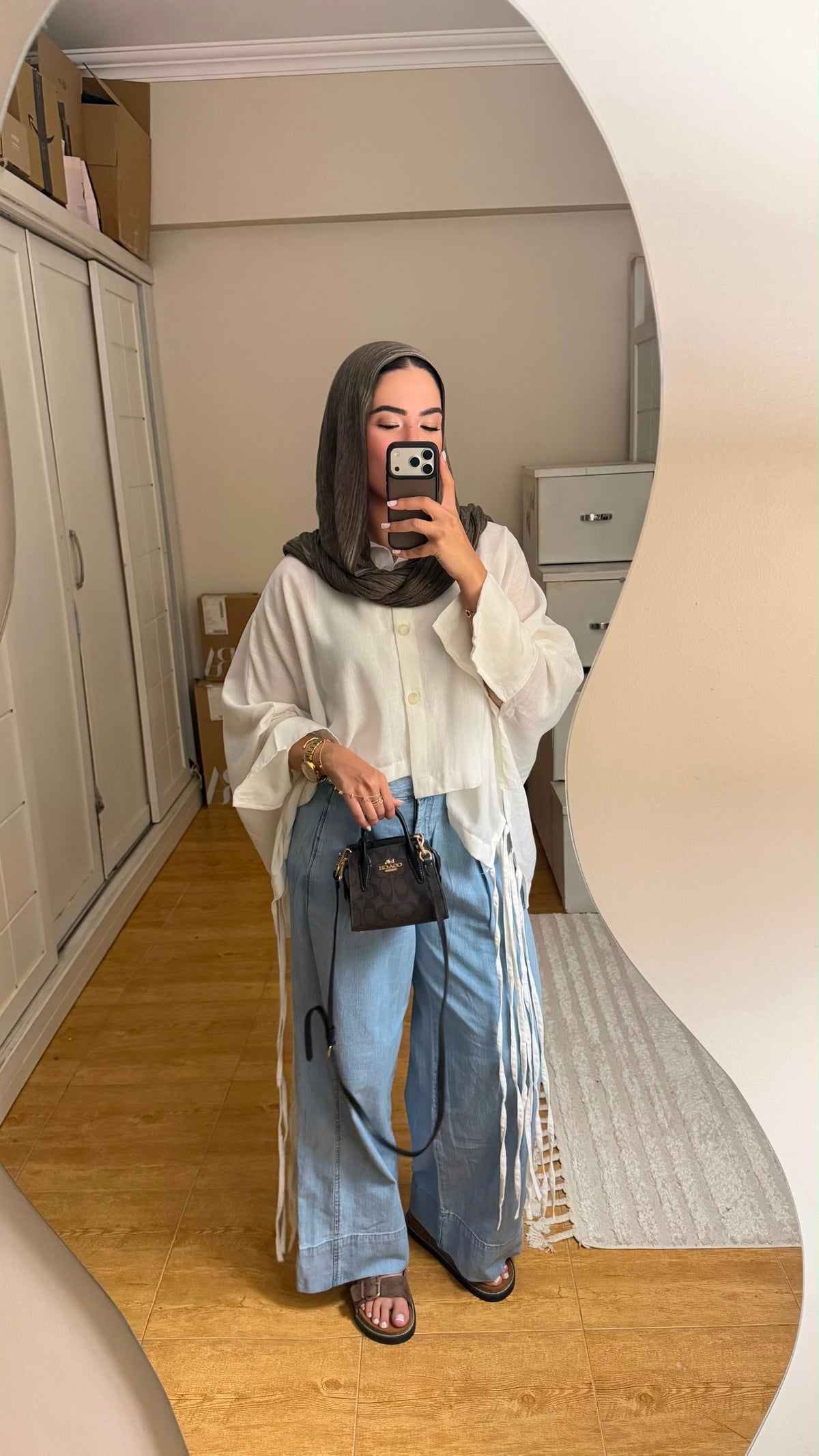 Sienna Linen Blouse white
