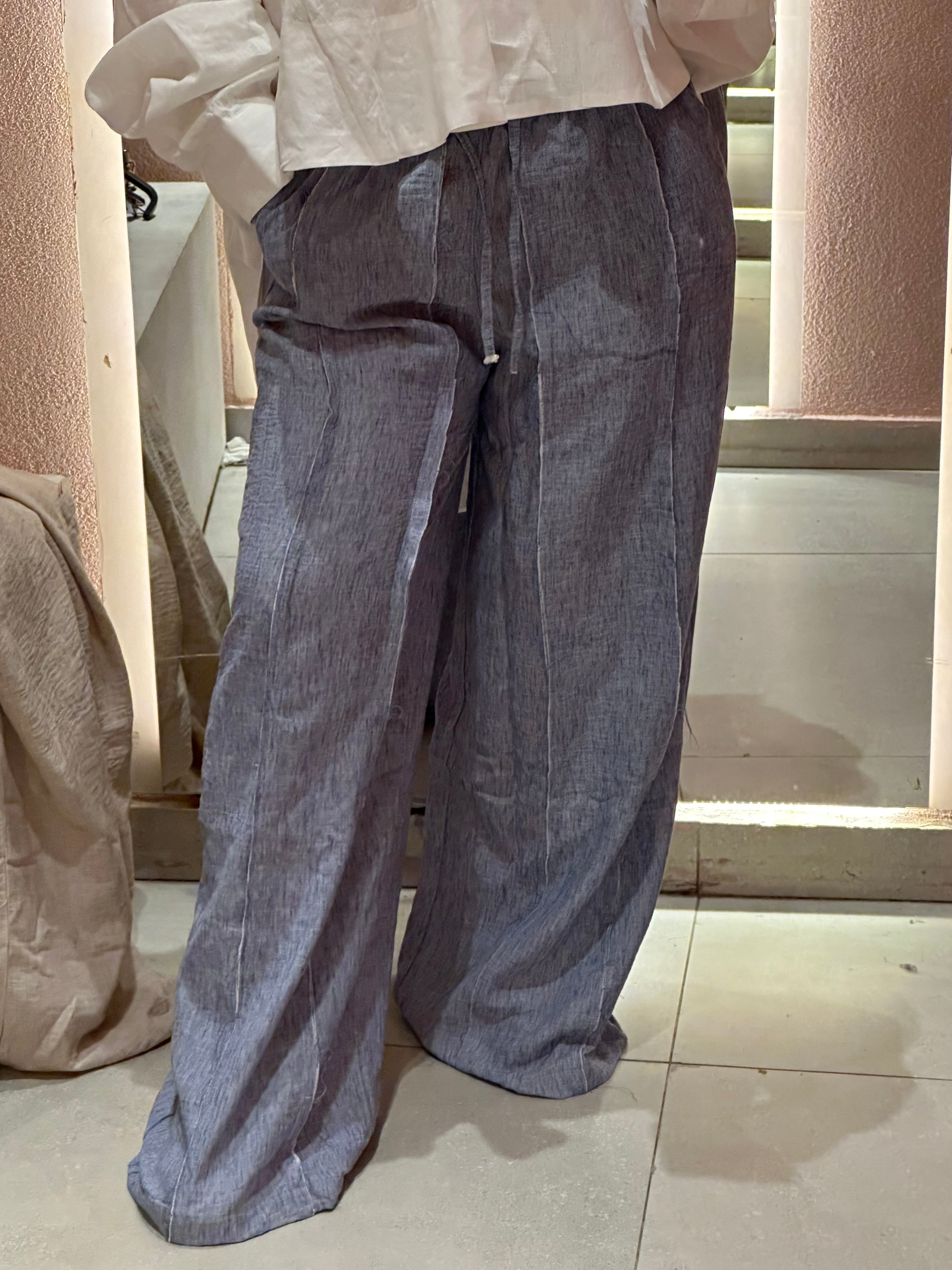 Linen pants.