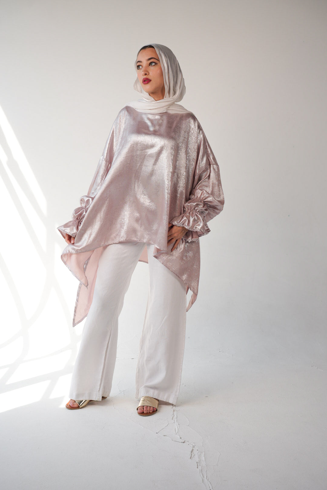 Shiny Rose Blouse