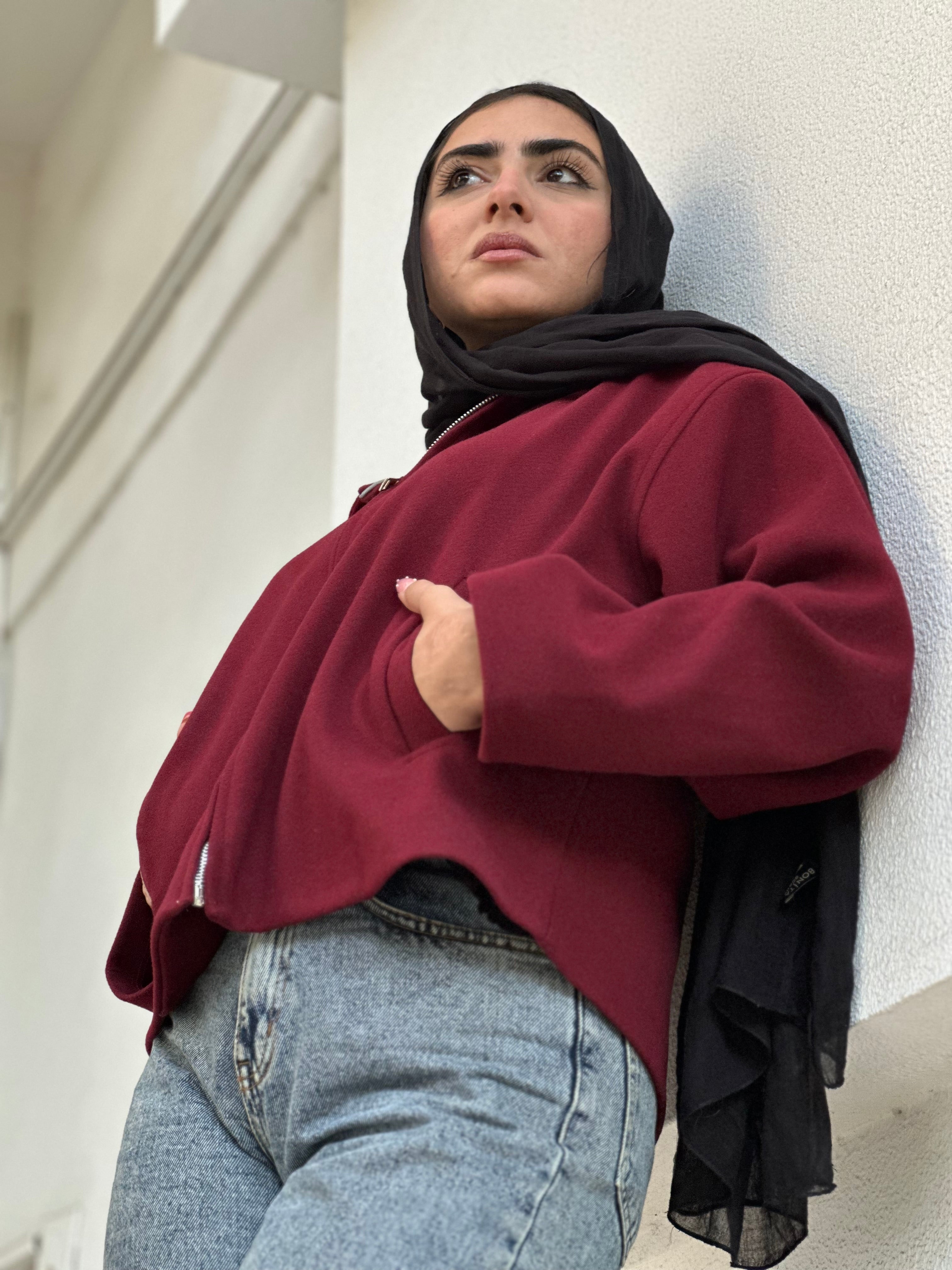 Maroon Jacket