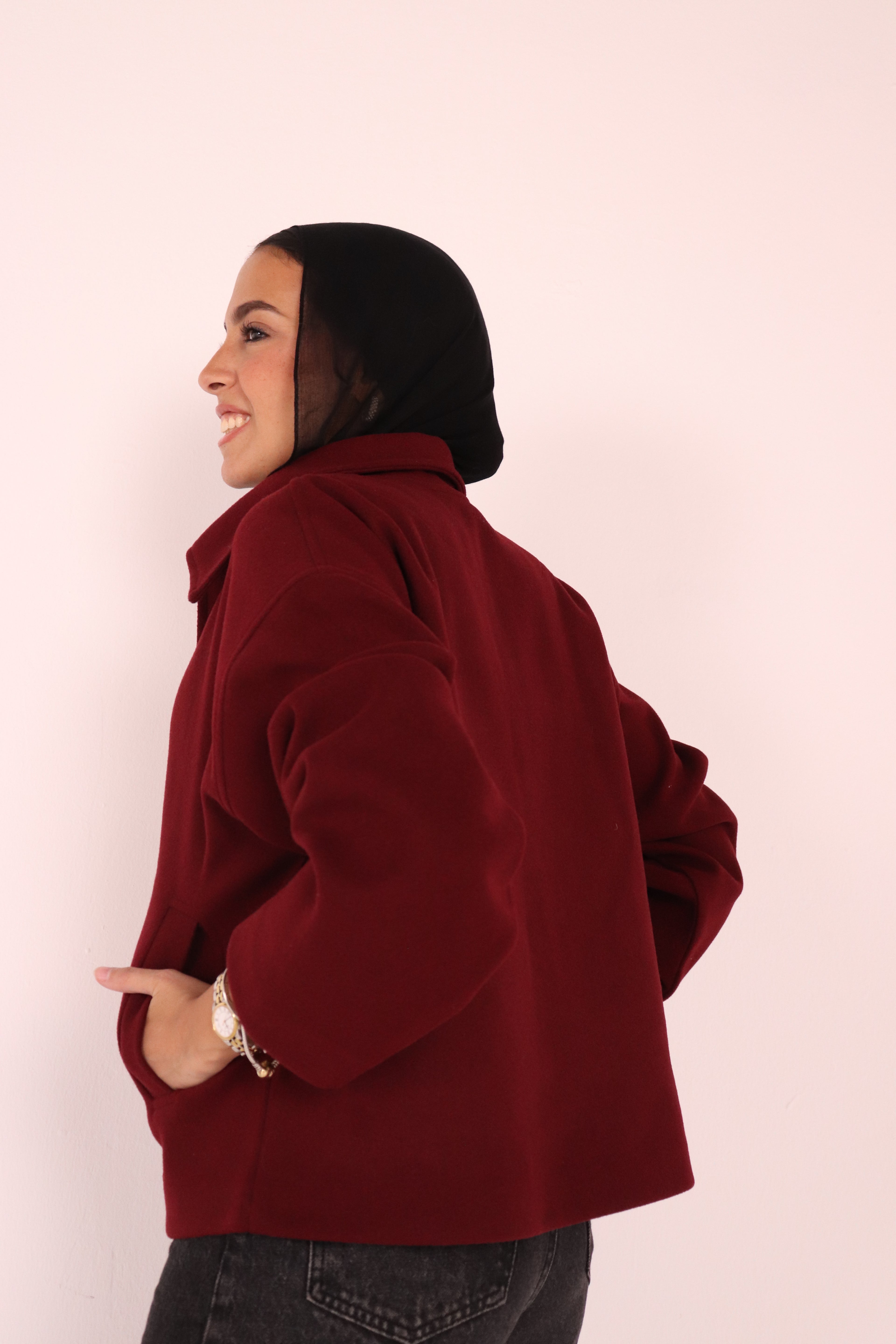 Maroon Jacket