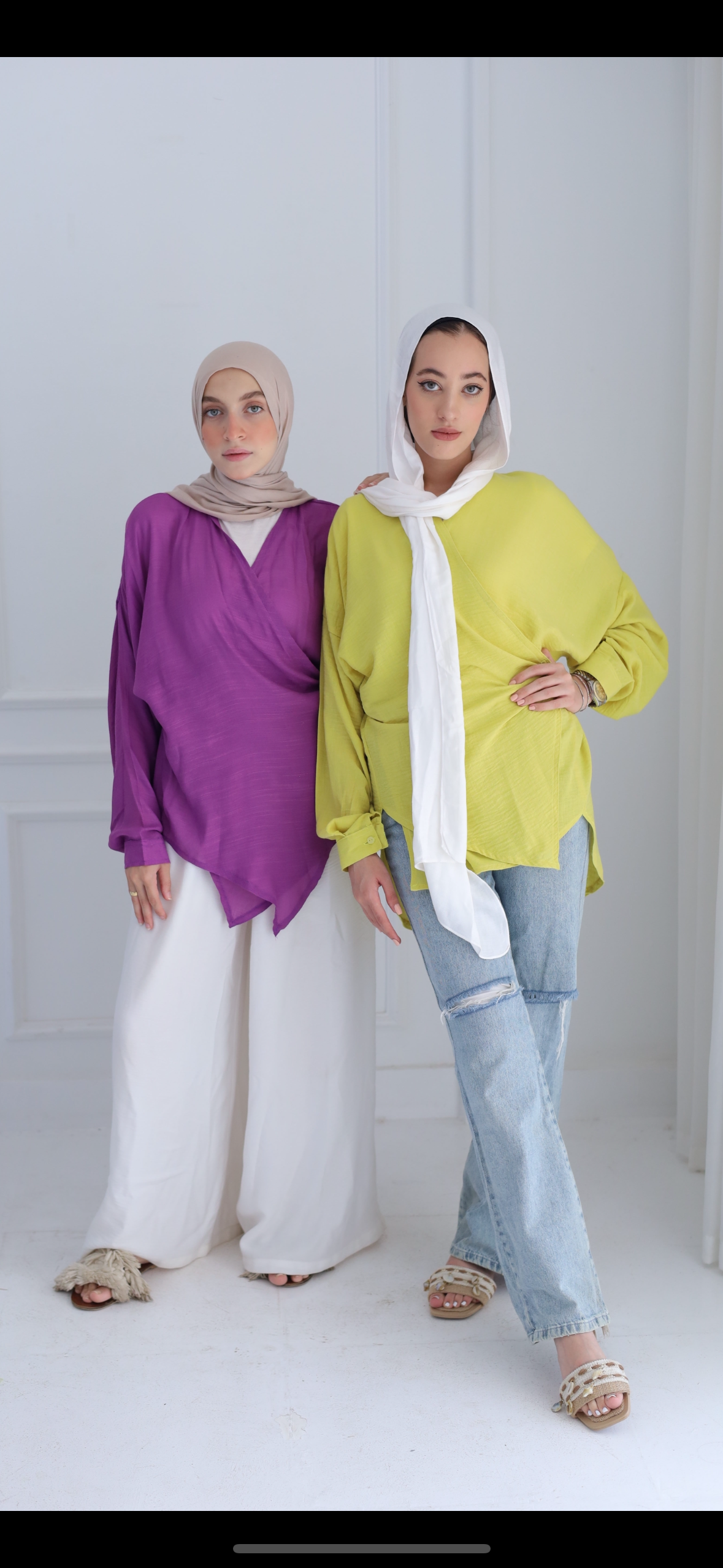Yellow Luma Linen Blouse