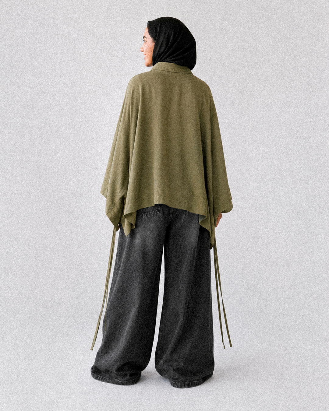Sienna Linen Blouse olive