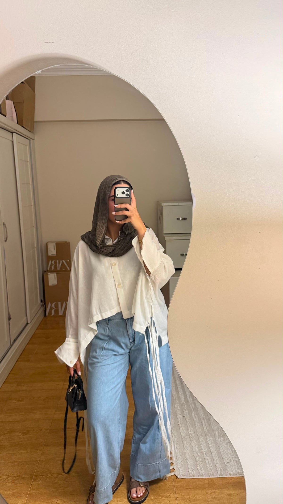 Sienna Linen Blouse white