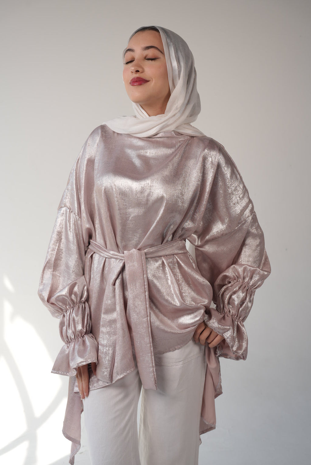 Shiny Rose Blouse