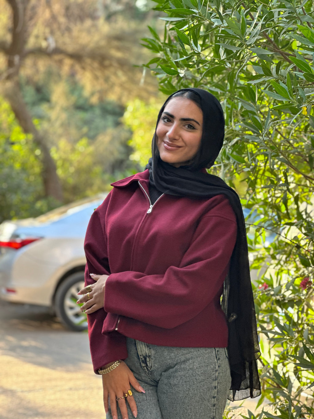 Maroon Jacket