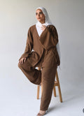 Linen brown set!
